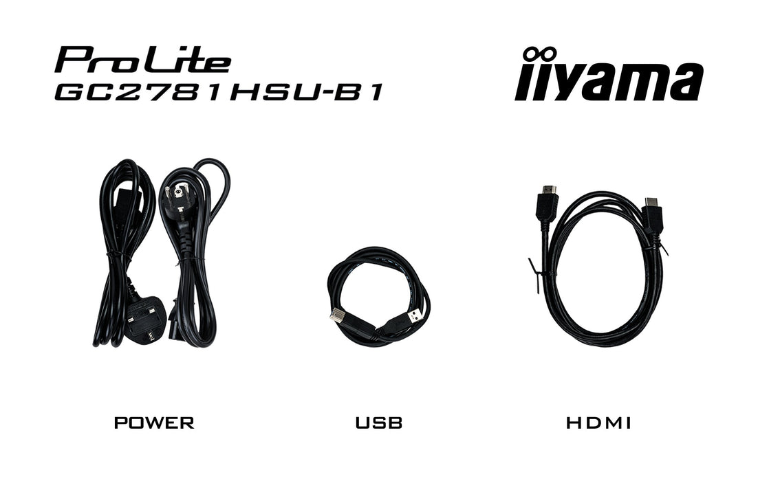 EAN 4948570127528 - iiyama G-MASTER GC2781HSU-B1 27" 144H pantalla para PC 68,6 cm (27") 1920 x 1080 Pixeles Negro imagen 12