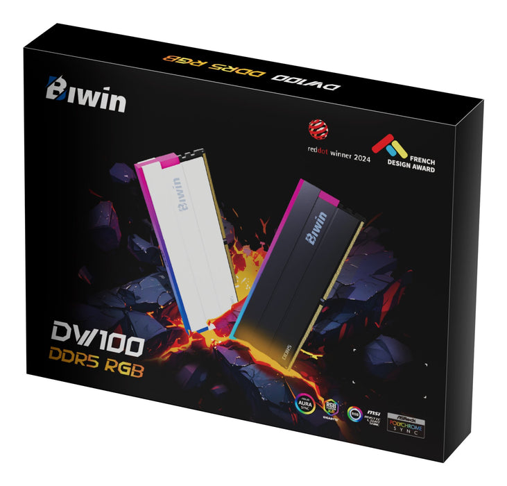 EAN 6955914623569 - Biwin DW100 módulo de memoria 64 GB 2 x 32 GB DDR5 6000 MT/s 288-pin DIMM ECC imagen 5