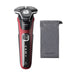 EAN 8720689008365 - Philips SHAVER Series 5000 S5883/10 afeitadora Máquina de afeitar de rotación Recortadora Negro, Rojo imagen 1