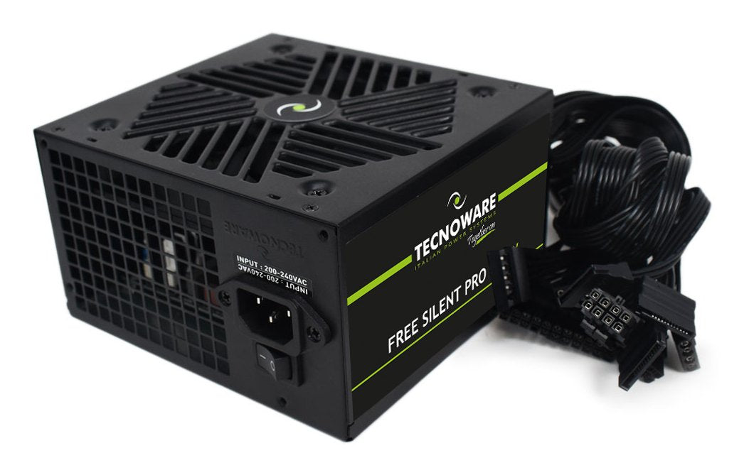 EAN 8026475183408 - Tecnoware Free Silent PRO 550 unidad de fuente de alimentación 550 W 20+4 pin ATX ATX Negro imagen 2