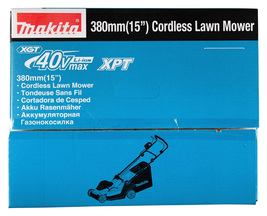EAN 197050000613 - Makita LM003GZ cortadora de césped Cortacésped manual Batería Negro, Azul imagen 20