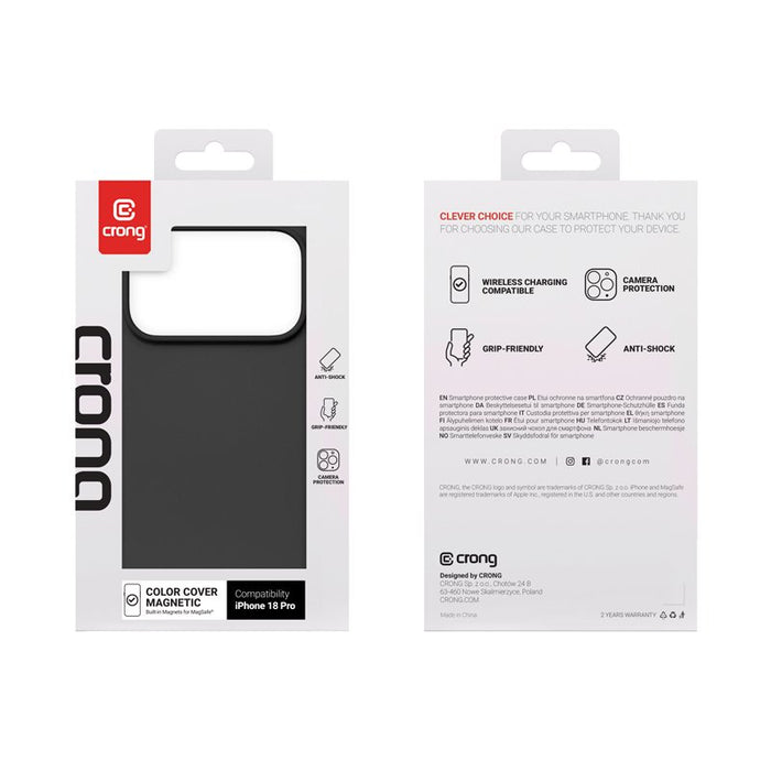 EAN 5904310709668 - Crong CRGCOLRMIP1863PBLK funda para teléfono móvil 16 cm (6.3") Negro imagen 5
