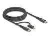 EAN 4043619811717 - DeLOCK 81171 cable USB 2 m USB C USB C/Lightning Negro imagen 1