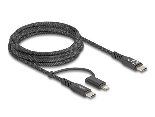 EAN 4043619811717 - DeLOCK 81171 cable USB 2 m USB C USB C/Lightning Negro imagen 1