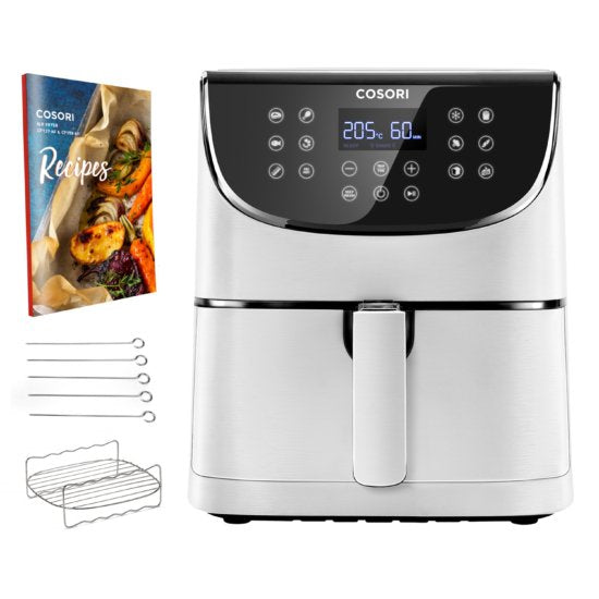 EAN 0810043370097 - Cosori CP158-AF-RXW freidora Sencillo 5,5 L Independiente 1700 W Freidora de aire caliente Blanco imagen 1
