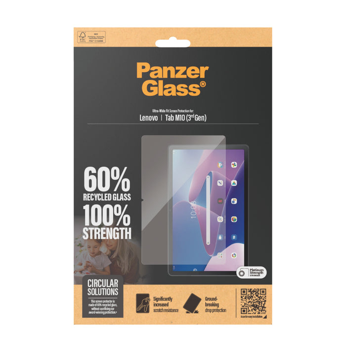 EAN 5715685006265 - PanzerGlass ® Screen Protector Screen Protector Lenovo Tab M10 (3rd Gen) | Ultra-Wide Fit Protector de pa imagen 3