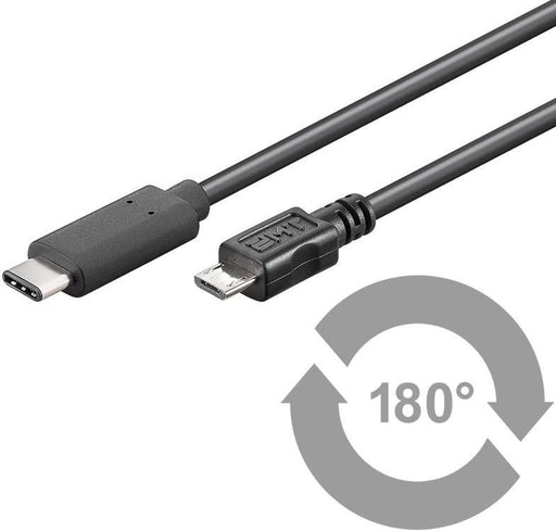 EAN 5712505328651 - Microconnect USB3.1CAMIB1 cable USB USB 2.0 1 m USB C Micro-USB B Negro imagen 1