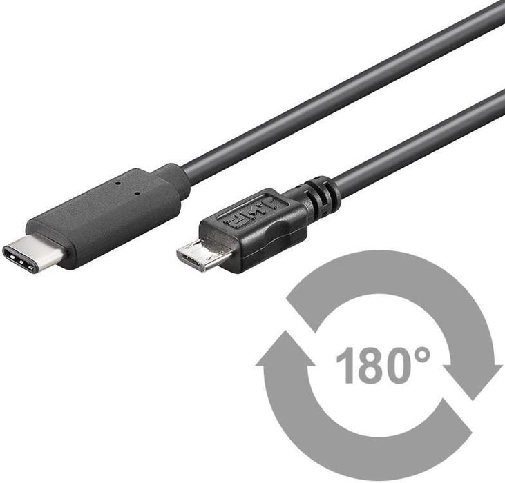 EAN 5712505328651 - Microconnect USB3.1CAMIB1 cable USB USB 2.0 1 m USB C Micro-USB B Negro imagen 1