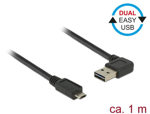 EAN 4043619851652 - DeLOCK 85165 cable USB USB 2.0 1 m USB A Micro-USB B Negro imagen 2