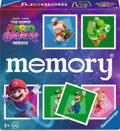 EAN 4005556251056 - Ravensburger 25105 juego de tablero memory® The Super Mario Galaxy Movie 30 min Juego De Cartas Memoria imagen 1