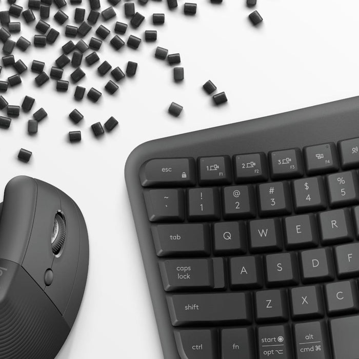 EAN 5099206132764 - Logitech Wave Keys and Lift Combo teclado Ratón incluido Universal Bluetooth QWERTZ Alemán Grafito imagen 4