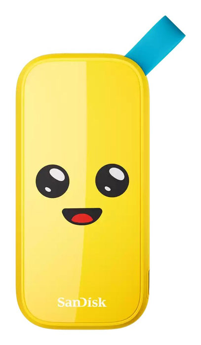 EAN 0619659216078 - SanDisk SDSSDE30-2T00-G25F unidad externa de estado sólido 2 TB USB Tipo C 3.2 Gen 2 (3.1 Gen 2) Amarillo imagen 2