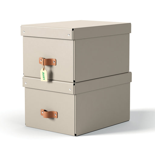 EAN 4002432136452 - Leitz 61490012 caja de almacenaje Caja de cartón Gris imagen 1