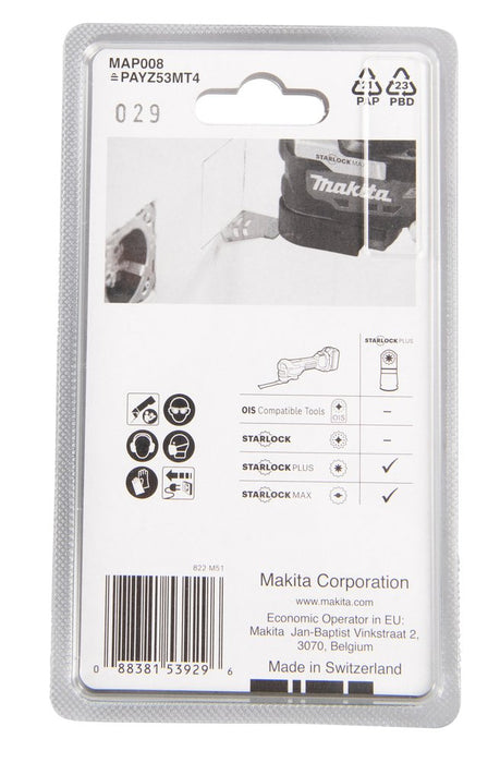 EAN 0088381539296 - Makita B-66391 accesorio para herramienta multifunción imagen 4