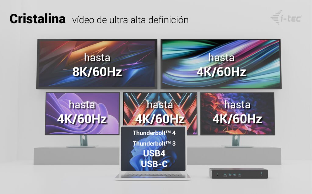 EAN 8595611707001 - i-tec CA5MONITORDOCKPD base para portátil y replicador de puertos Alámbrico USB 3.2 Gen 1 (3.1 Gen 1) Typ imagen 8