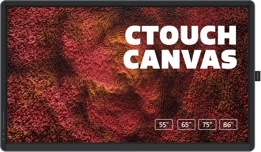 EAN 8719481480776 - CTOUCH Canvas pizarra blanca interactiva 165,1 cm (65") 3840 x 2160 Pixeles Pantalla táctil Negro imagen 1