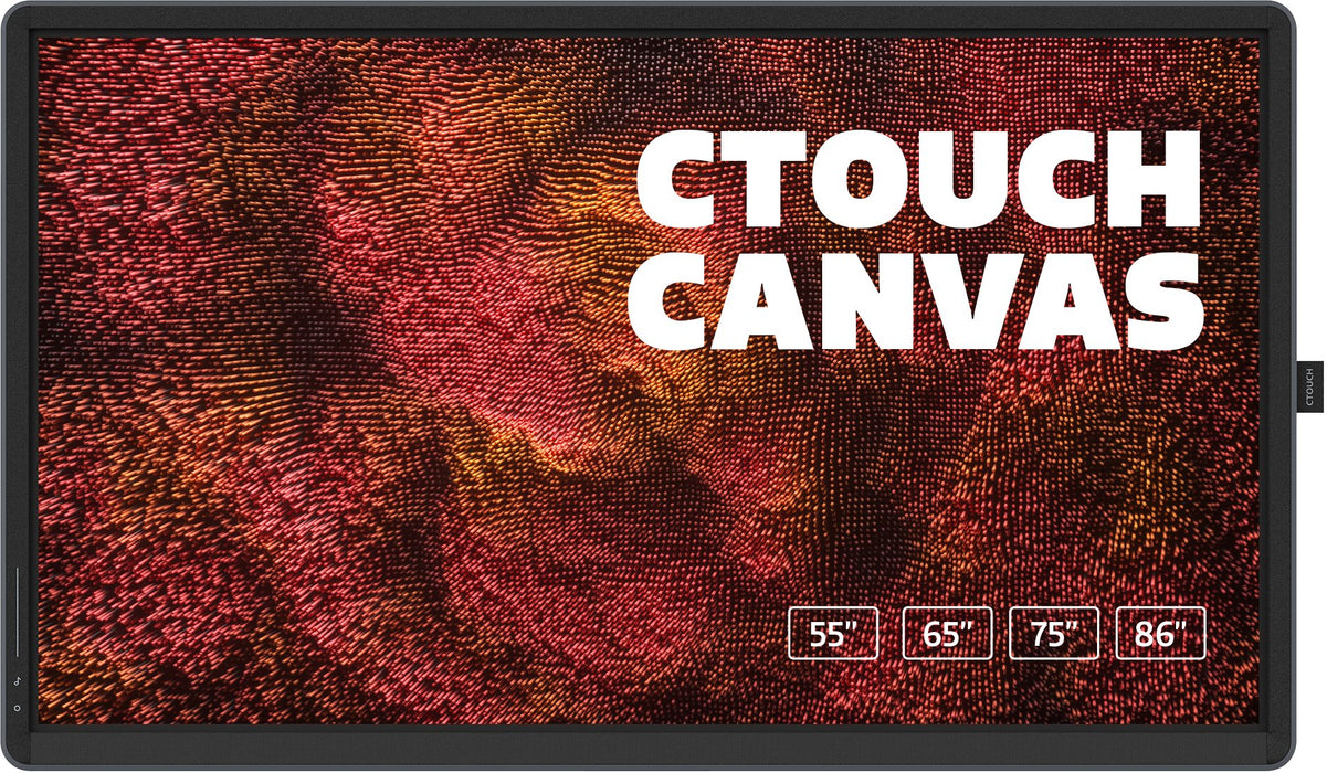 EAN 8719481480783 - CTOUCH Canvas pizarra blanca interactiva 190,5 cm (75") 3840 x 2160 Pixeles Pantalla táctil Negro imagen 1