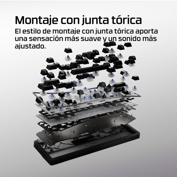 EAN 199251353246 - HyperX Origins 2 65 Pro teclado Negro imagen 7