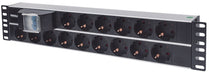 EAN 0766623714051 - Intellinet 714051 unidad de distribución de energía (PDU) 15 salidas AC 2U Aluminio, Negro imagen 1