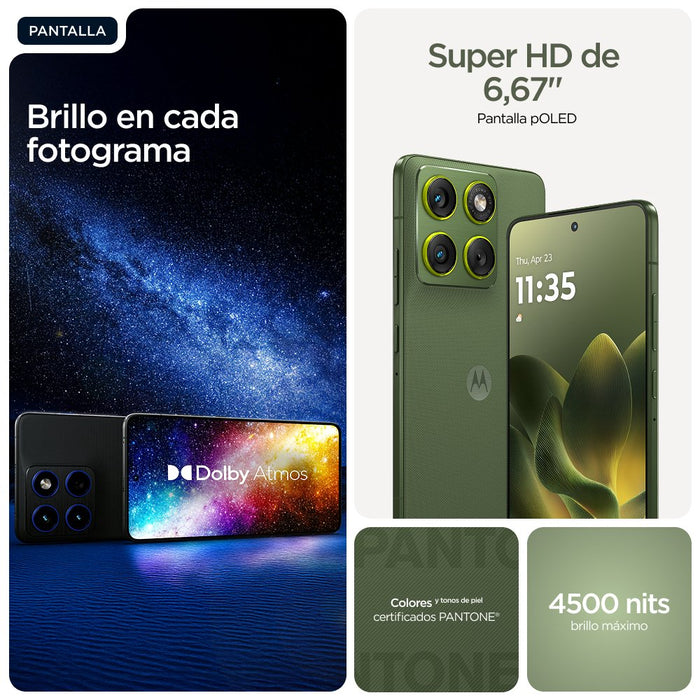 EAN 8033779083990 - Motorola edge 70 17 cm (6.7") SIM doble Android 16.0 5G USB Tipo C 12 GB 512 GB 4800 mAh Verde imagen 17