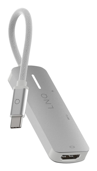 EAN 8720574622690 - LINQ LQ49031 base para portátil y replicador de puertos Alámbrico USB 3.2 Gen 1 (3.1 Gen 1) Type-C Gris,  imagen 3