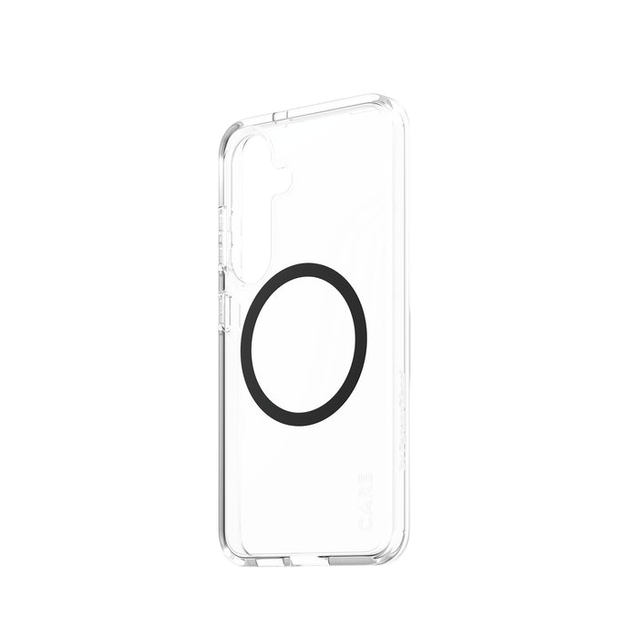 EAN 5715685016929 - PanzerGlass CARE™ by ® Urban Combat Case Transparent w. Black Qi Compatible Samsung Galaxy S25 funda para imagen 4