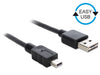 EAN 4043619851584 - DeLOCK 0.5m, USB2.0-A/USB2.0 Mini-B cable USB 0,5 m USB A USB B Negro imagen 1