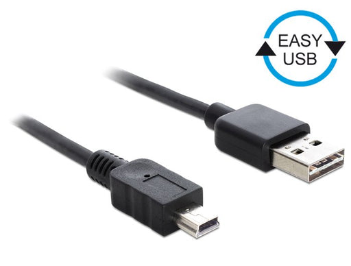 EAN 4043619851584 - DeLOCK 0.5m, USB2.0-A/USB2.0 Mini-B cable USB 0,5 m USB A USB B Negro imagen 1