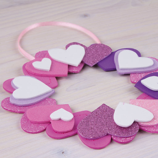 EAN 8410782132837 - APLI Kids 13283 goma eva para manualidades Lila, Rosa, Rojo, Blanco imagen 2