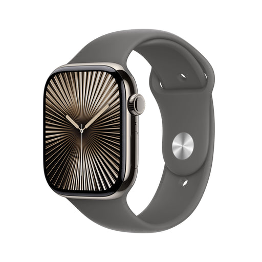 EAN 0195949553844 - Apple Watch Series 10 OLED 46 mm Digital 416 x 496 Pixeles Pantalla táctil 4G Titanio Wifi GPS (satélite) imagen 1