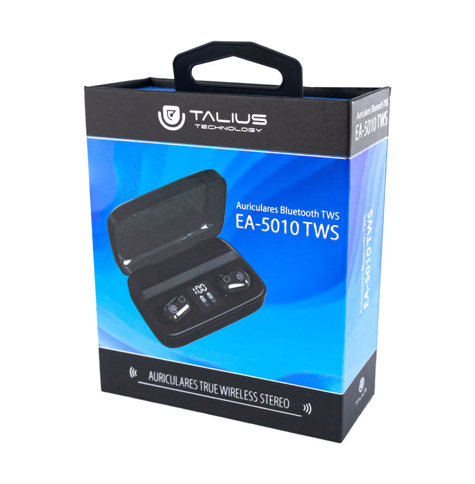 EAN 8436550235210 - TALIUS TAL-EA5010 auricular y casco Auriculares Inalámbrico Dentro de oído Música Bluetooth Negro imagen 4