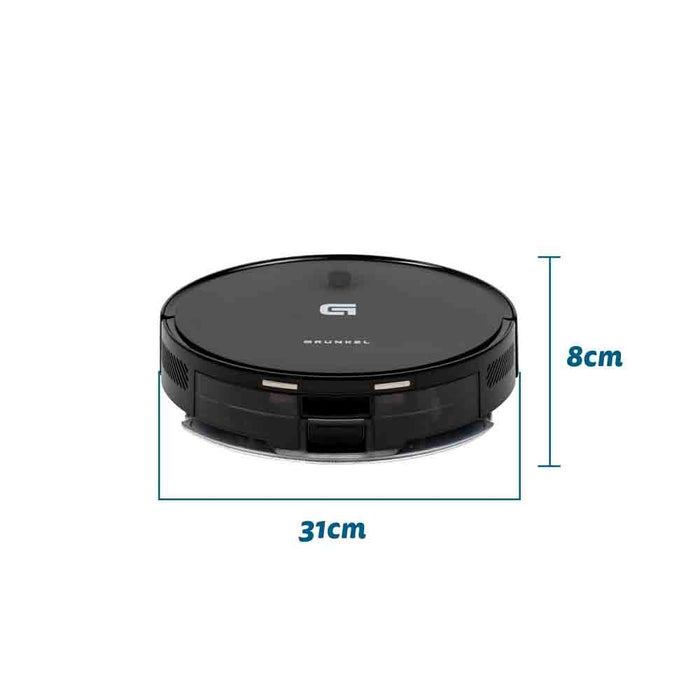 EAN 8426156018508 - Grunkel I-DANCERTURBOBRUSH aspiradora robotizada 0,25 L Negro imagen 10