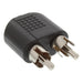 EAN 4043718080489 - InLine 99343 cambiador de género para cable 3.5mm jack female 2x RCA Negro imagen 1