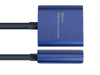 EAN 4014619709151 - Alcasa DP-AD07 adaptador de cable de vídeo 0,2 m DisplayPort HDMI Azul imagen 3