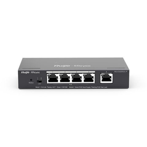 EAN 6971693270381 - Ruijie Networks RG-ES205GC-P switch Gestionado L2 Gigabit Ethernet (10/100/1000) Energía sobre Ethernet ( imagen 1