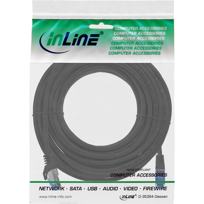 EAN 4043718337309 - InLine 72605S cable de red Negro 5 m Cat6a S/FTP (S-STP) Alrededor imagen 3