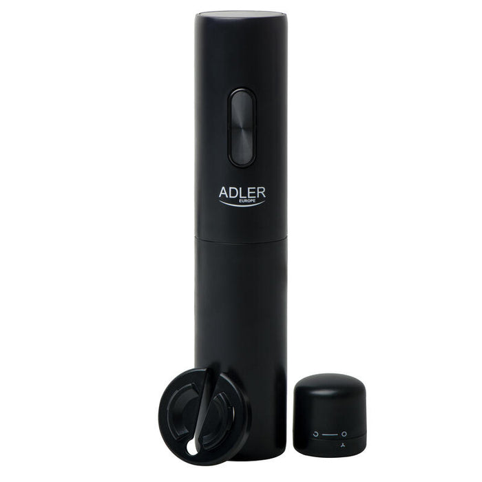Abridor De Vinos Eléctrico Adler Ad 4509  Juego, Negro
