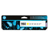 EAN 0887758769140 - HP 980 Yellow Original Ink Cartridge cartucho de tinta 1 pieza(s) Rendimiento estándar imagen 1