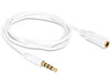 EAN 4043619847174 - DeLOCK 84717 cable de audio 0,5 m 3,5mm Blanco imagen 2