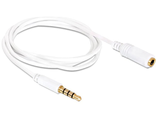 EAN 4043619847174 - DeLOCK 84717 cable de audio 0,5 m 3,5mm Blanco imagen 2