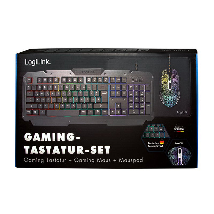EAN 4052792053050 - LogiLink ID0185 teclado Ratón incluido Juego USB QWERTY Inglés Negro imagen 9