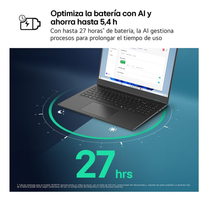 EAN 8806096466995 - LG Gram 15Z80T-G.AS58B ordenador portatil Copilot+ PC AMD Ryzen AI 5 340 Portátil 38,1 cm (15") Full HD 1 imagen 4