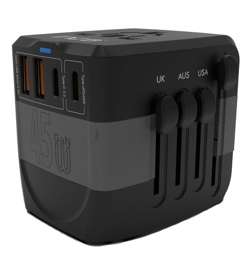 EAN 8681949016509 - Inca IPW-45SA adaptador de enchufe eléctrico Universal Negro imagen 1