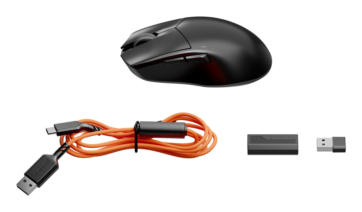 EAN 4260052192764 - be quiet! Dark Perk | Ergo ratón Juego mano derecha RF Wireless + USB Type-C Óptico 32000 DPI imagen 9