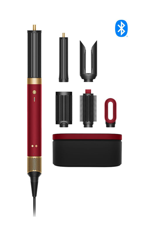 EAN 5025155127179 - Dyson Airwrap Co-anda 2x Straight + Wavy Herramienta de peinado con múltiples accesorios Airflow Oro, Roj imagen 1