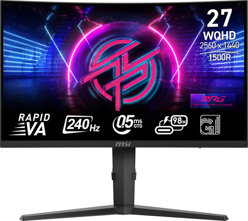 EAN 4711377191982 - MSI MPG 275CQRXF pantalla para PC 68,6 cm (27") 2560 x 1440 Pixeles Wide Quad HD Negro imagen 2