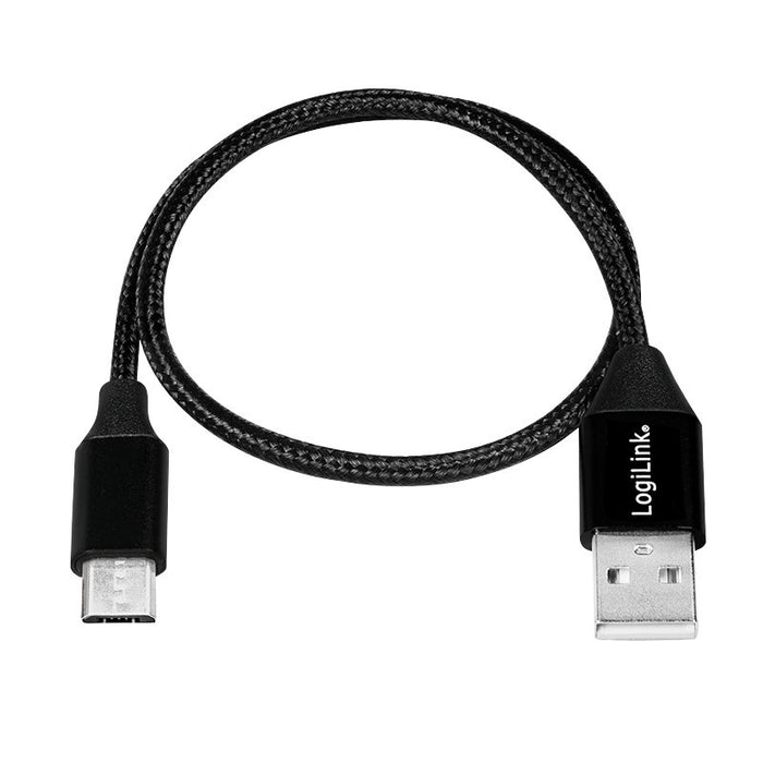EAN 4052792052718 - LogiLink CU0144 cable USB USB 2.0 1 m USB A Micro-USB B Negro imagen 2