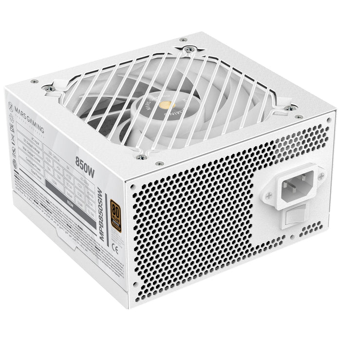 EAN 8435693109556 - Mars Gaming MPB850SIW unidad de fuente de alimentación 850 W 24-pin ATX ATX Blanco imagen 5