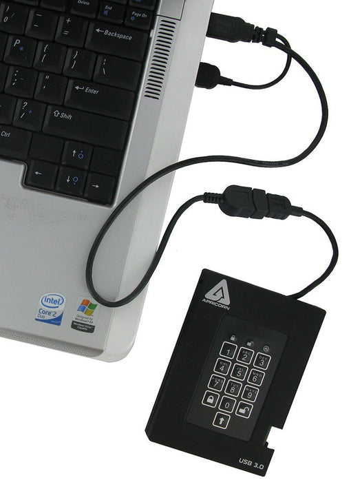 EAN 708326914154 - Apricorn Aegis Padlock Fortress 1 TB USB 3.2 Gen 1 (3.1 Gen 1) Negro imagen 3