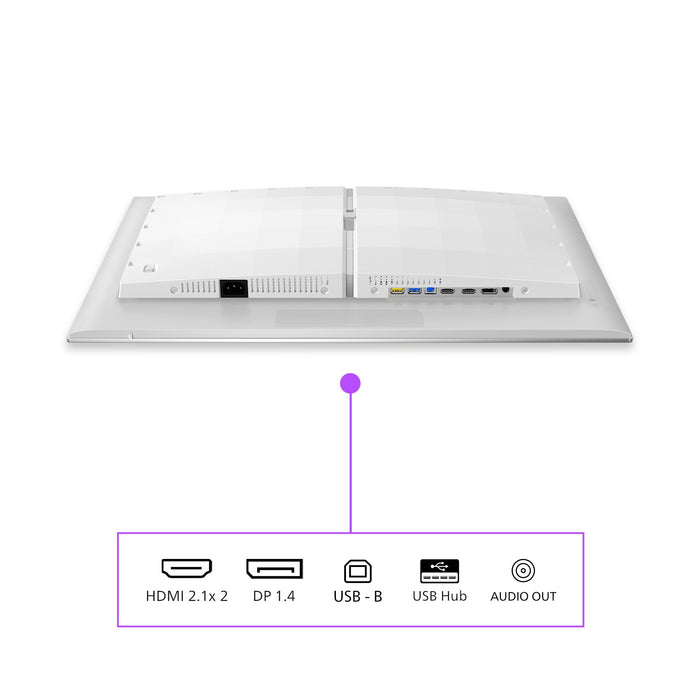 EAN 8712581806309 - Philips Evnia 8000 27M2N8500/00 pantalla para PC 67,3 cm (26.5") 2560 x 1440 Pixeles Quad HD QD-OLED Blan imagen 4